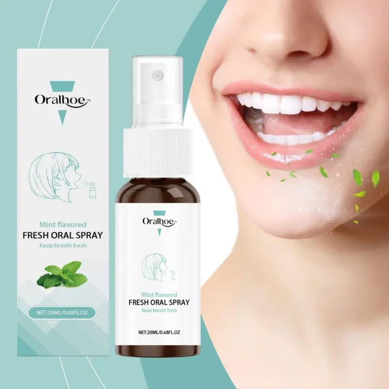Oralhoe Mouth Freshening Spray - Bad Breath Deodorizer & Oral Care - Image 2