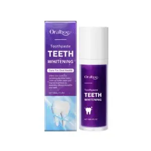 Oralhoe Purple Toothpaste: Daily Hygiene, Odor & Dirt Removal, Teeth Brightening