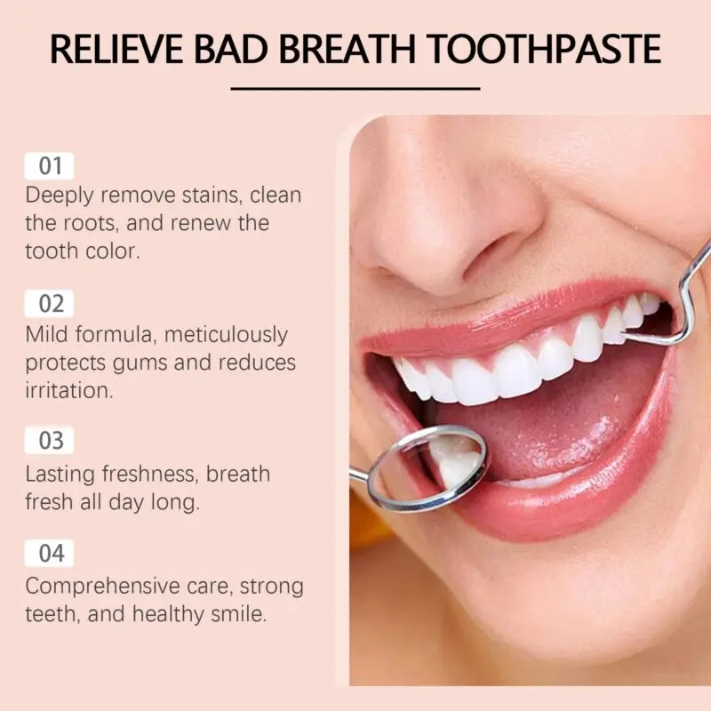OralCare Clean Toothpaste: Gentle Mint, Teeth Brightening & Fresh Breath - Image 4