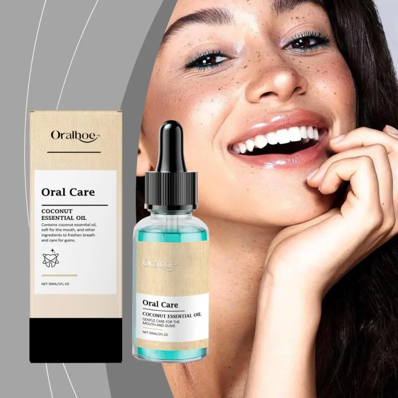 Oralhoe Coconut Mouthwash: Gentle Gum Care, Stain Removal & Fresh Breath - Image 2