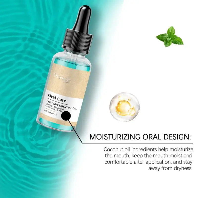 Oralhoe Coconut Mouthwash: Gentle Gum Care, Stain Removal & Fresh Breath - Image 3