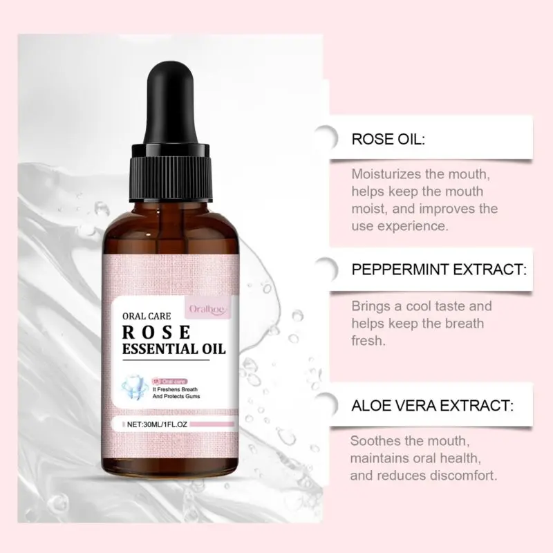 Oralhoe Rose Mouthwash: Stain Removal, Gingiva Care, Fresh Breath - Image 4
