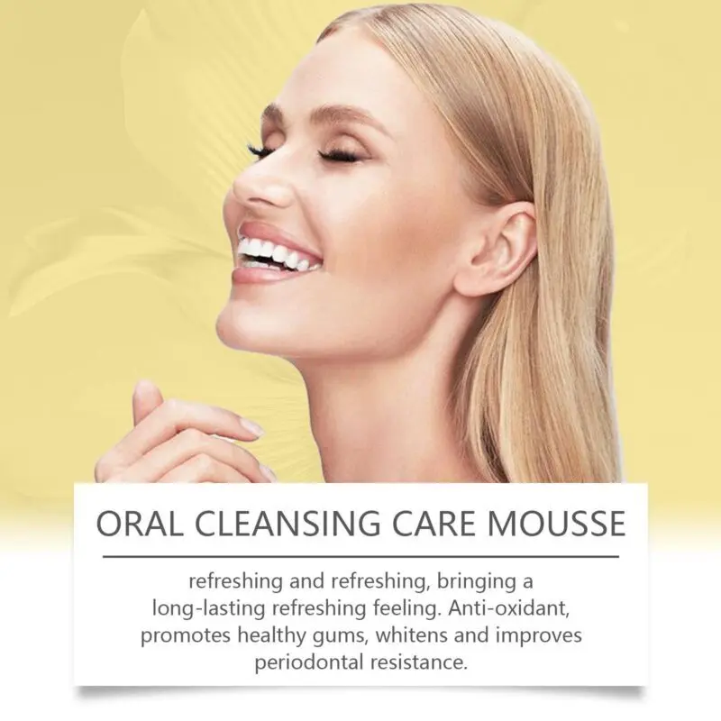 Oralhoe Gentle Dental Mousse for Sensitive Gums - Stain Remover & Toothpaste Alternative - Image 3