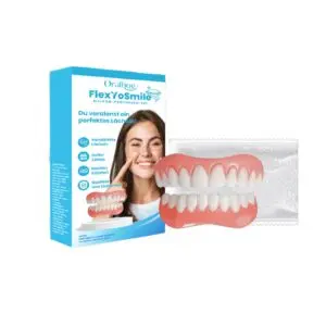 Oralhoe Cosmetic Denture Set - Comfort Fit Dental Kit for Smile Enhancement