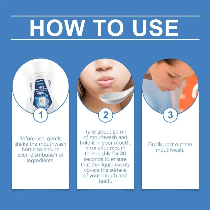 Oralhoe Daily Dental Care Mouthwash - Refreshing Mint, Gentle Ingredients & Stain Removal - Image 6