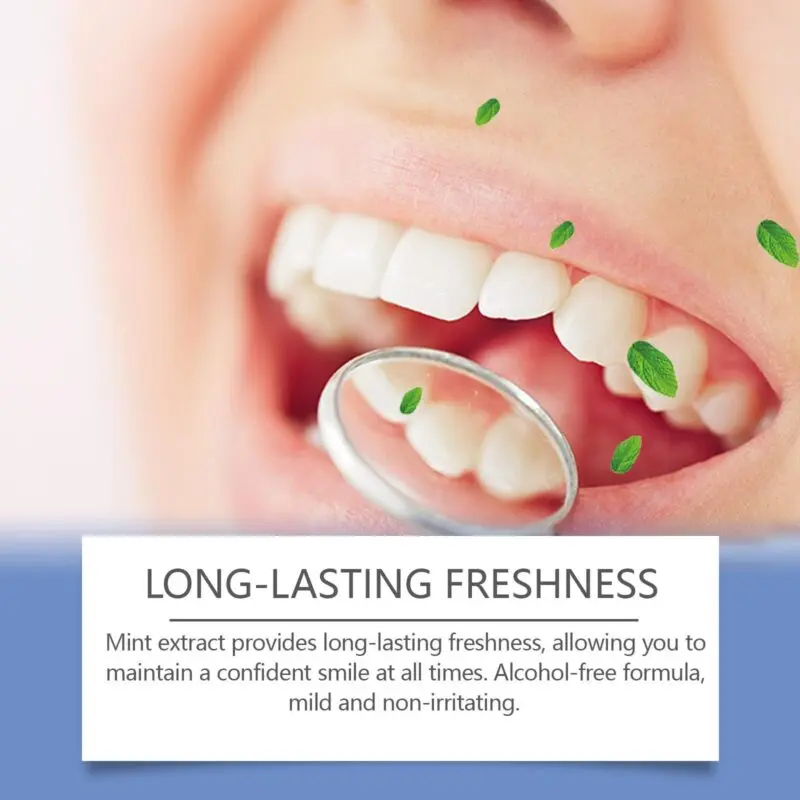Oralhoe Triple Action Mouthwash: Fresh Mint, Odor Control, Gum Care - Image 4