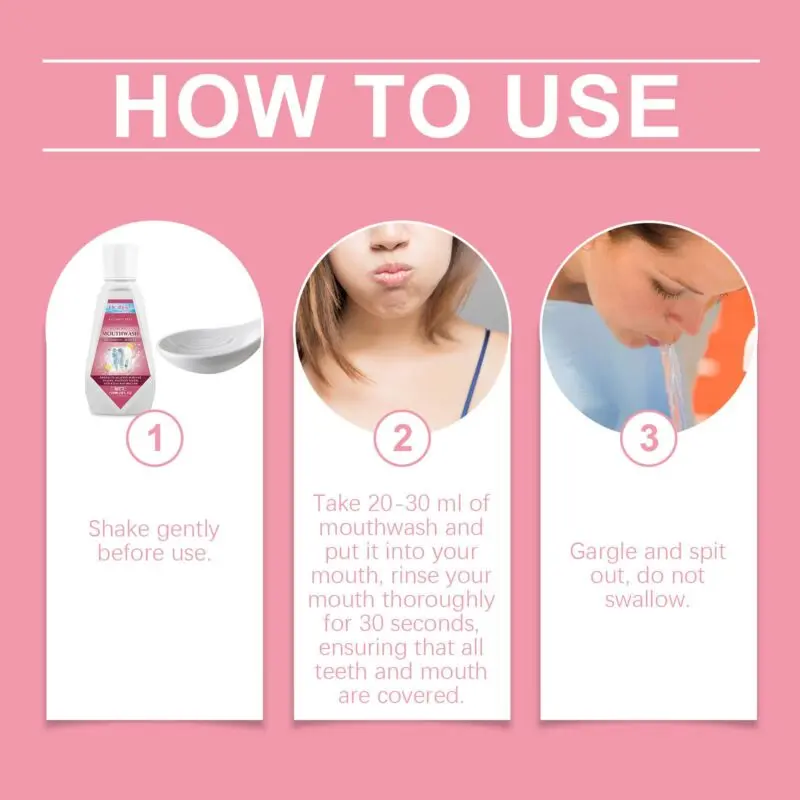 Oralhoe Mint Mouthwash: Gentle Gum Care, Fresh Breath & Stain Prevention - Image 6