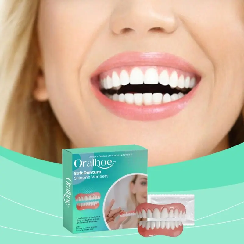 Oralhoe Dental Cosmetic Set - Denture Reconditioning Braces for Smile Enhancement - Image 2