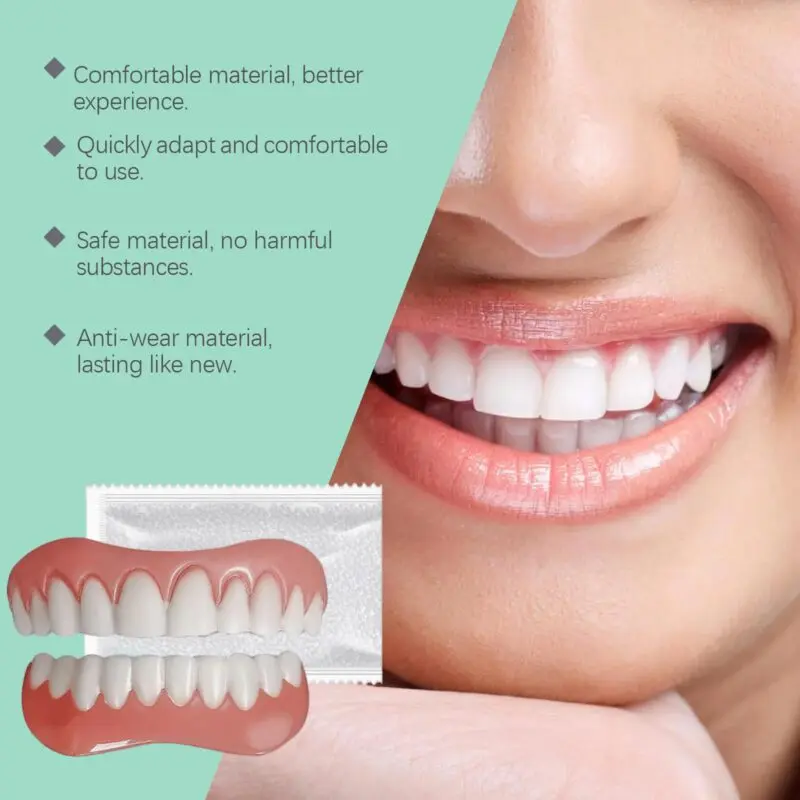 Oralhoe Dental Cosmetic Set - Denture Reconditioning Braces for Smile Enhancement - Image 3