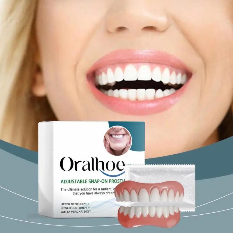 Oralhoe Silicone Denture Repair Kit - Comfortable Teeth Repair Solution - Image 2