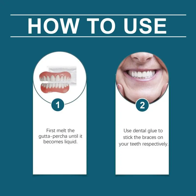Oralhoe Silicone Denture Repair Kit - Comfortable Teeth Repair Solution - Image 6