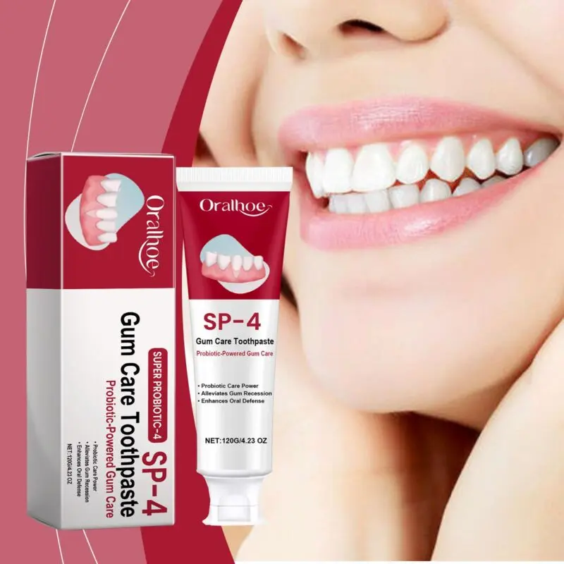 Oralhoe Gum Care Toothpaste - Teeth Whitening, Stain Removal & Enamel Protection - Image 2