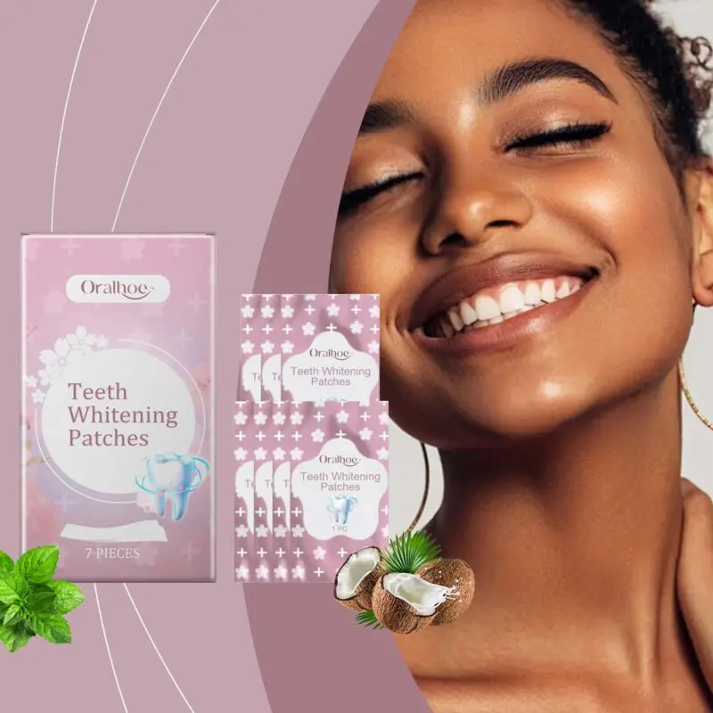 Oralhoe Teeth Whitening Patches - Stain Removal & Fresh Breath - Image 2