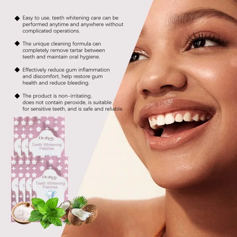 Oralhoe Teeth Whitening Patches - Stain Removal & Fresh Breath - Image 4