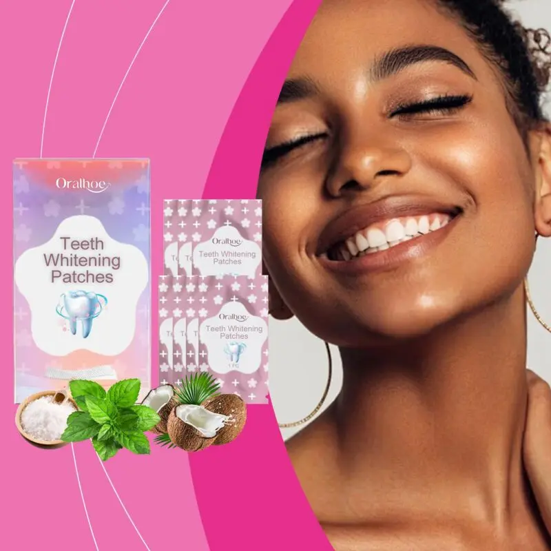 Oralhoe Teeth Whitening Patches - Stain Removal & Fresh Breath - Image 2