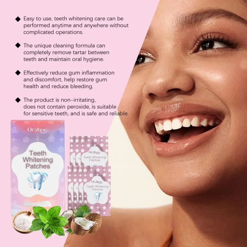 Oralhoe Teeth Whitening Patches - Stain Removal & Fresh Breath - Image 4