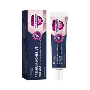 Oralhoe Denture Adhesive Cream for Loose Dentures, Comfort Care & Gum Protection