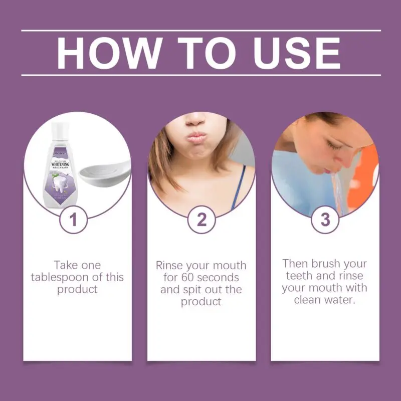 Oralhoe Mint Mouthwash: Stain Removal, Gum Care & Fresh Breath - Daily Oral Rinse - Image 6