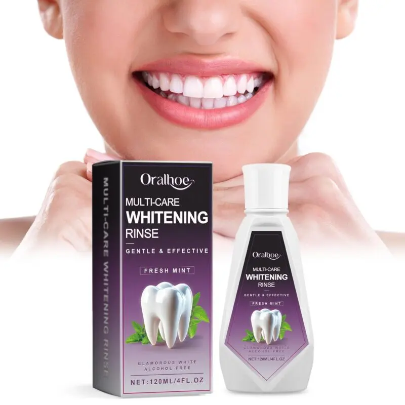 Oralhoe Daily Mouthwash - Refreshing, Stain Removal & Gentle Oral Care - Image 2