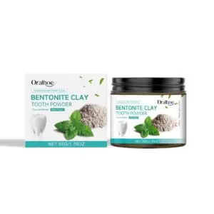 Oralhoe Volcanic Ash Tooth Powder for Stain Removal & Oral Care