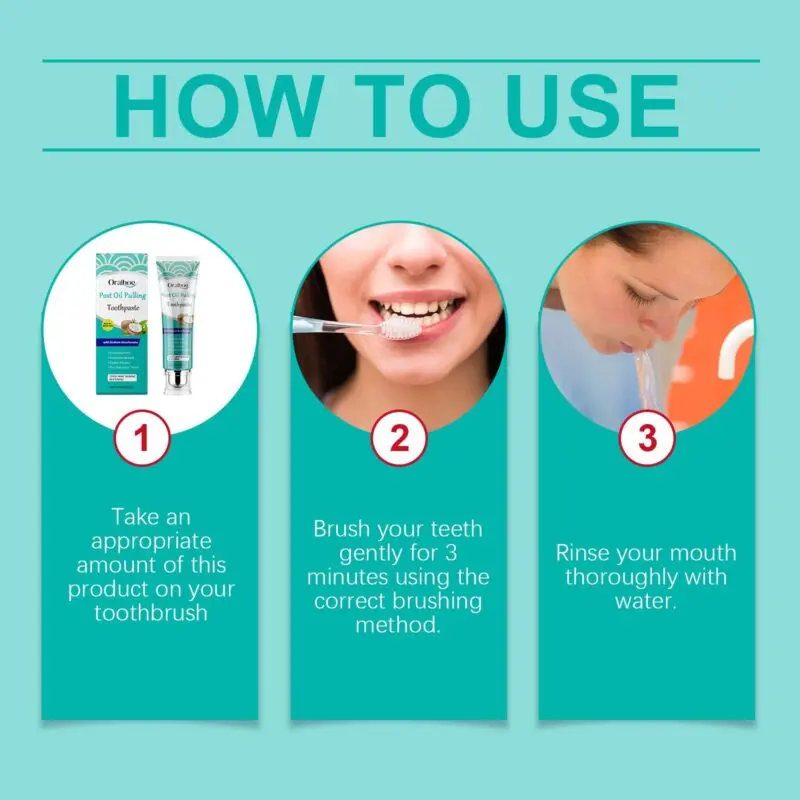 Oralhoe Toothpaste: Gentle Stain and Odor Removal for Daily Dental Hygiene - Image 6