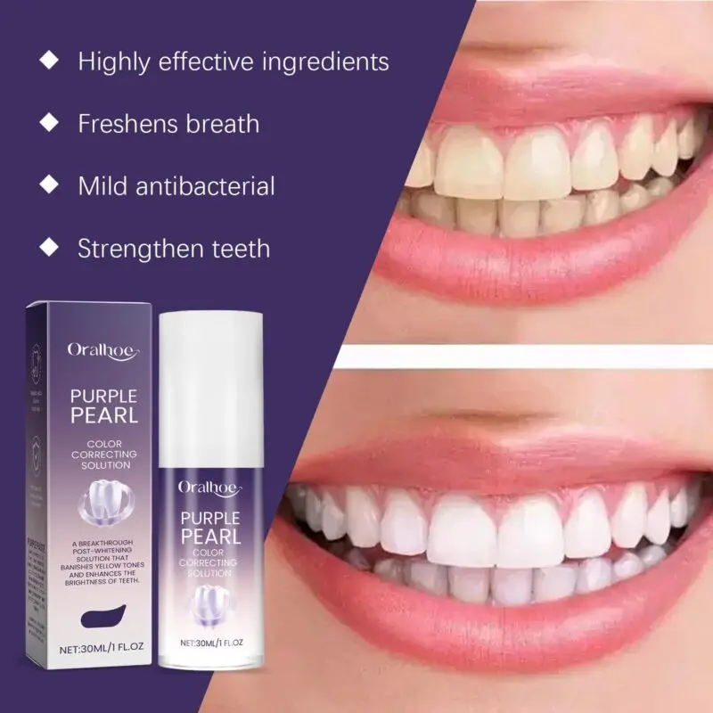 Oralhoe Purple Care Toothpaste - Daily Hygiene, Fresh Mouth & Teeth Cleaning - Image 3