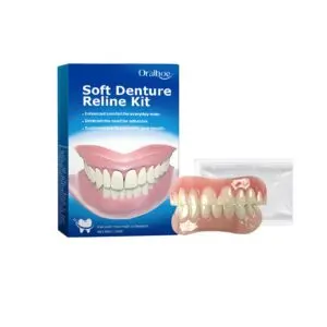 Oralhoe Denture Braces Kit - Cosmetic Dental Care, Orthodontic Hygiene and Oral Beauty
