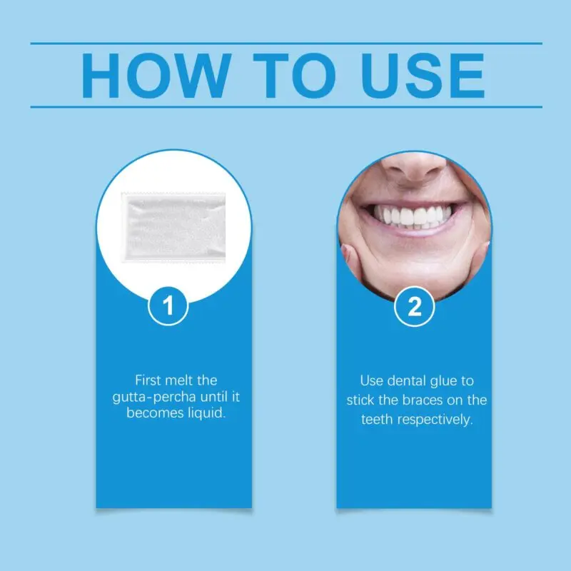 Oralhoe Denture Braces Kit - Cosmetic Dental Care, Orthodontic Hygiene and Oral Beauty - Image 5