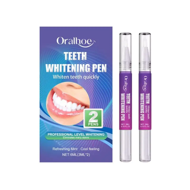 Oralhoe Tooth Gel Pen - Natural Shine, Gentle Cleaning & Fresh Breath