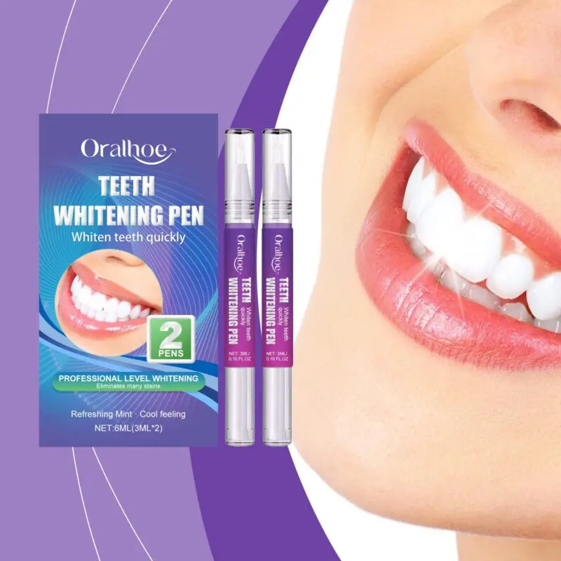 Oralhoe Tooth Gel Pen - Natural Shine, Gentle Cleaning & Fresh Breath - Image 2
