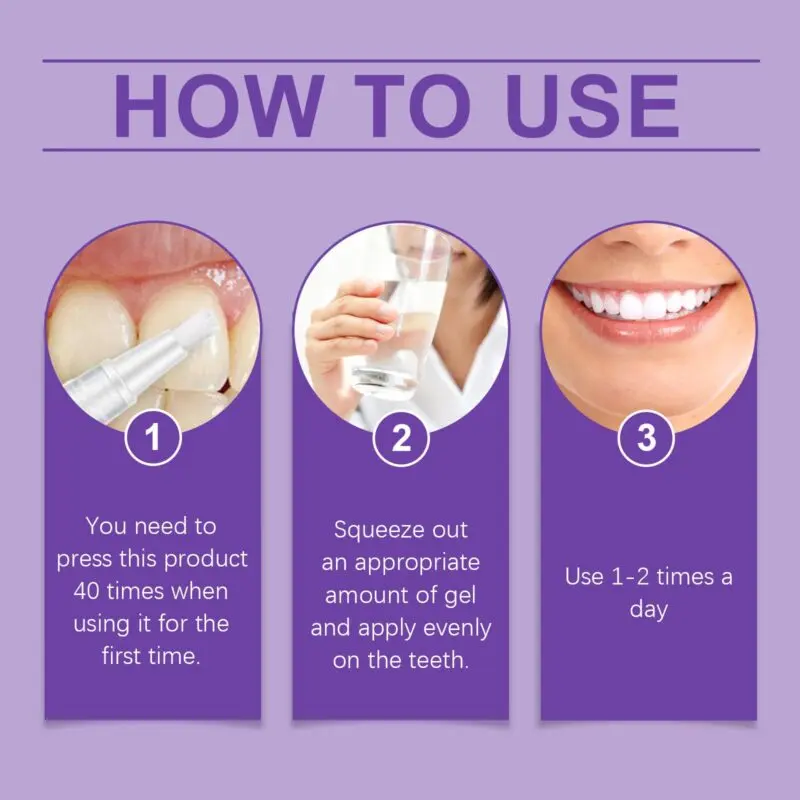 Oralhoe Tooth Gel Pen - Natural Shine, Gentle Cleaning & Fresh Breath - Image 6