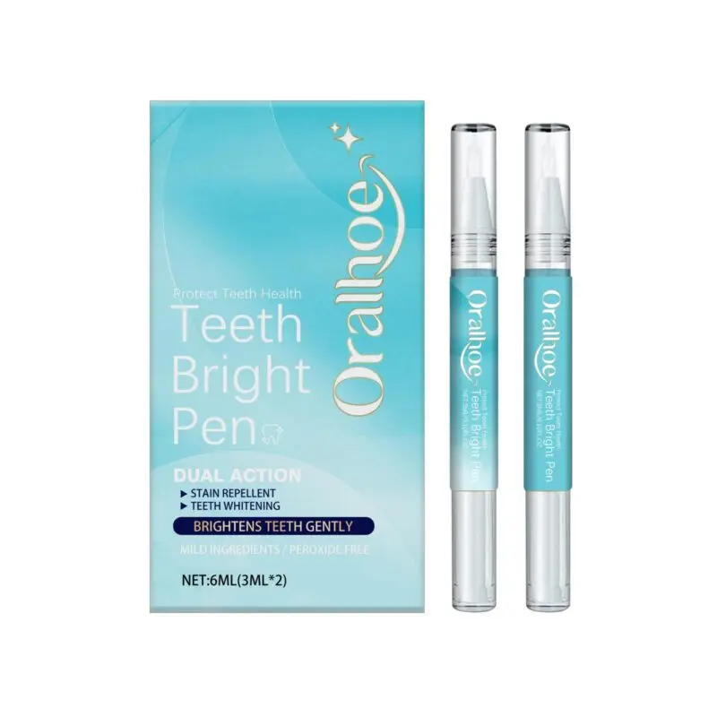 Oralhoe Dental Whitening Pen - Stain Remover for Fresh Breath, Portable Teeth Care