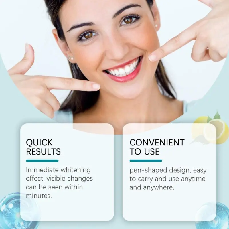 Oralhoe Dental Whitening Pen - Stain Remover for Fresh Breath, Portable Teeth Care - Image 3
