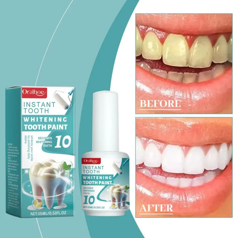 Oralhoe Tooth Cleaning Paint - Stain, Odor & Dirt Remover, Fresh Breath Solution - Image 2