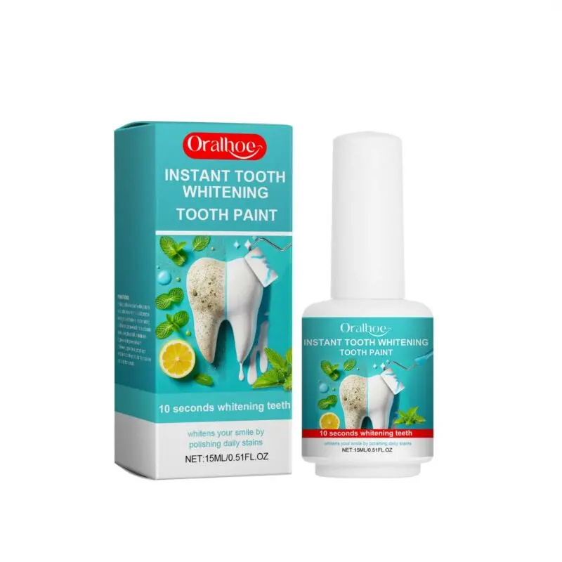 Oralhoe Teeth Whitening Paint - Stain Removal, Brightening & Long-Lasting Freshness