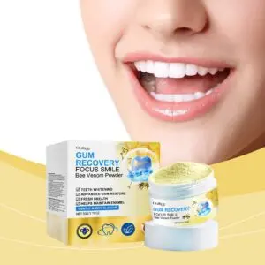 Oralhoe Bee Venom Dental Powder for Gum Care, Teeth Cleaning & Fresh Breath