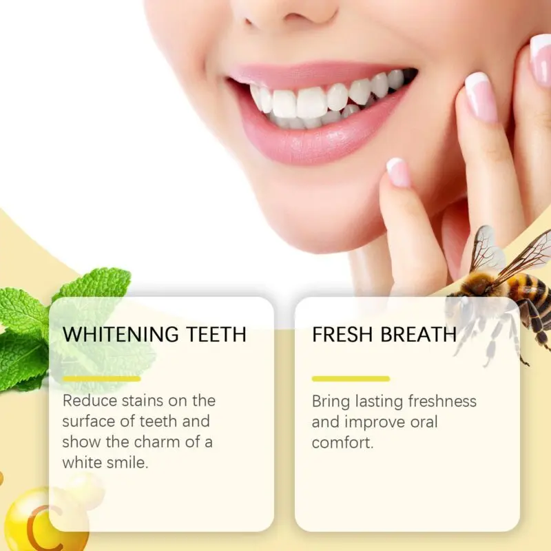 Oralhoe Bee Venom Dental Powder for Gum Care, Teeth Cleaning & Fresh Breath - Image 2