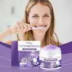 Oralhoe Purple Tooth Powder: Natural Stain Removal, Fresh Breath and Dental Care