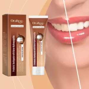 Oralhoe Chocolate Toothpaste for Gentle Tartar, Stain, and Odor Care