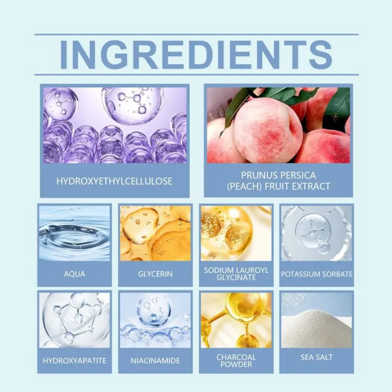 Oralhoe Niacinamide Toothpaste for whitening, enamel support, and gentle tartar removal