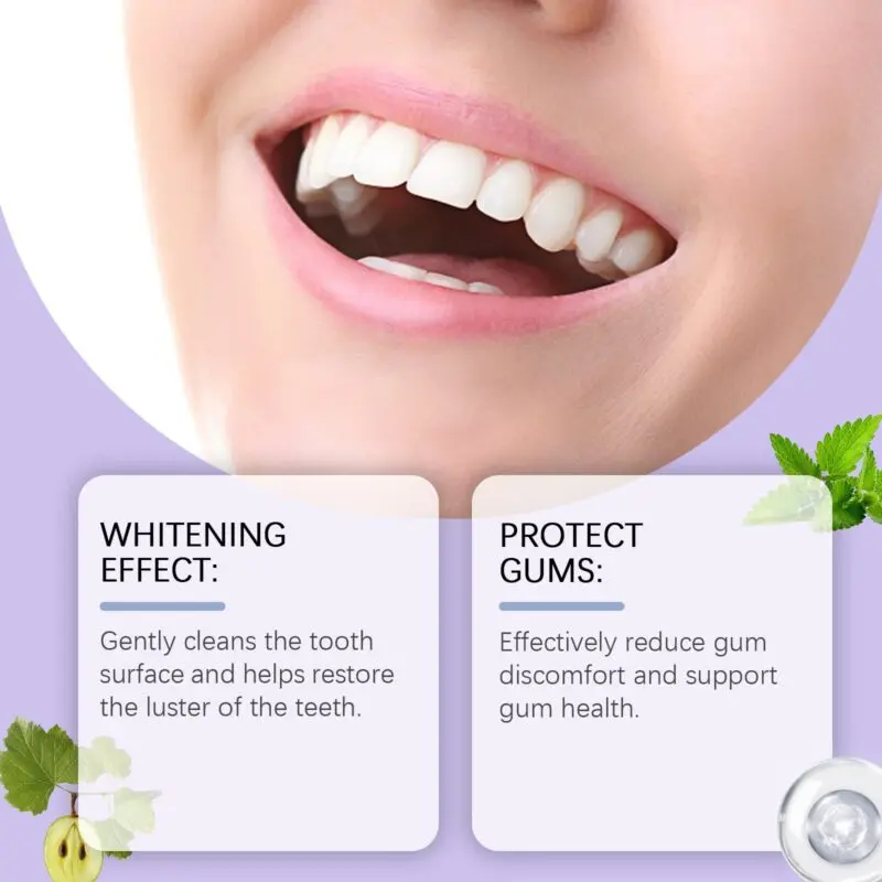 Oralhoe Purple Brightening Powder - Gentle Teeth Cleaning & Fresh Breath - Image 4