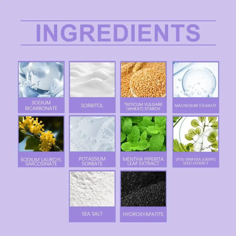 Oralhoe Purple Brightening Powder - Gentle Teeth Cleaning & Fresh Breath - Image 5