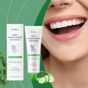 Oralhoe Beauty Toothpaste for White Teeth, Enamel Care and Fresh Breath - Here’s a unique, optimized alt text for the featured product image: **"Oralhoe Beauty Toothpaste tube for enamel-safe whitening and fresh breath care, featured presentation"** ### Key elements addressed: 1. **Main product name included**: "Oralhoe Beauty Toothpaste" 2. **Long-tail keywords**: "enamel-safe whitening" (non-abrasive stain removal) + "fresh breath care" (targeted benefit) 3. **Specific feature/sc