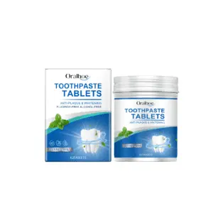 Oralhoe Toothpaste Tablets - Gentle Stain Removal, Fresh Breath & Travel-Friendly