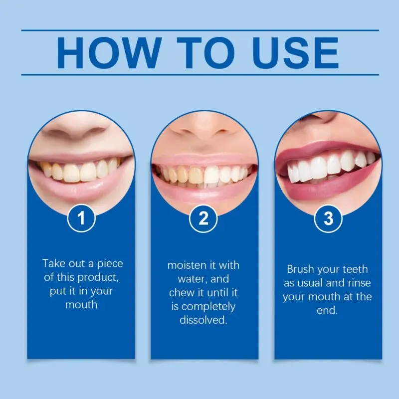 Oralhoe Mint Tooth Tablets: Brightening, Stain Removal & Fresh Breath - Image 6
