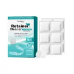 Here’s a unique alt text optimized for a featured product image: **"Oralhoe Denture Retainer Cleaner Tablets - Tartar & Stain Removal, Fresh Breath with foaming tablets for minty freshness"** * ✅ **Includes full product name** * ✅ **Long-tail keywords**: "foaming tablets" + "minty freshness" (from product benefits) * ✅ **Specific feature**: Highlights the foaming action and freshness * ✅