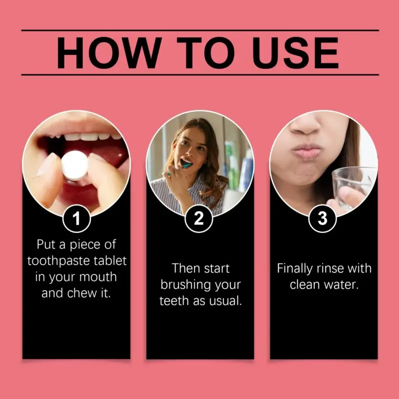 Oralhoe Cinnamon Toothpaste Tablets for Stain Removal and Oral Care - Image 6