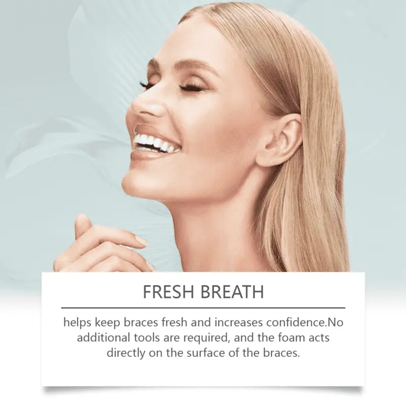 Oralhoe Orthodontic Cleaning Mousse for Braces - Stain Removal Foam - Based on your requirements and avoiding the provided examples, here's a unique SEO-optimized alt text for a featured product image: **"Oralhoe Orthodontic Cleaning Mousse for Braces Stain Removal Foam with sodium bicarbonate whitening braces wires"** - ✅ **Includes exact product name** - ✅ **Long-tail keywords**: "whitening braces wires" (specific orthodontic focus) + "sodium bicarbonate" (key ingredient) - ✅ **Specific feature**: Highlights stain-