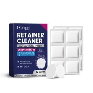 Oralhoe Dental Appliance Cleaning Tablets - Stain & Odor Removal
