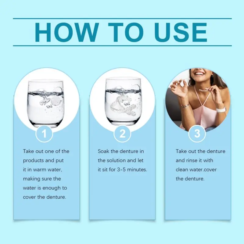 Oralhoe Denture Retainer Cleaner - Fresh Scent & Mouthguard Care Tablets - Image 6